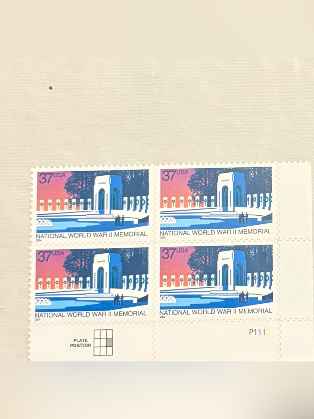 National World War II Memorial Commemorative Stamps